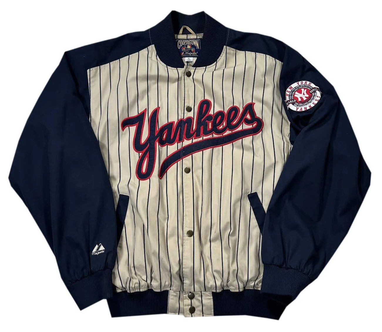 Vintage Majestic Cooperstown Collection New York Yankees Pinstripe